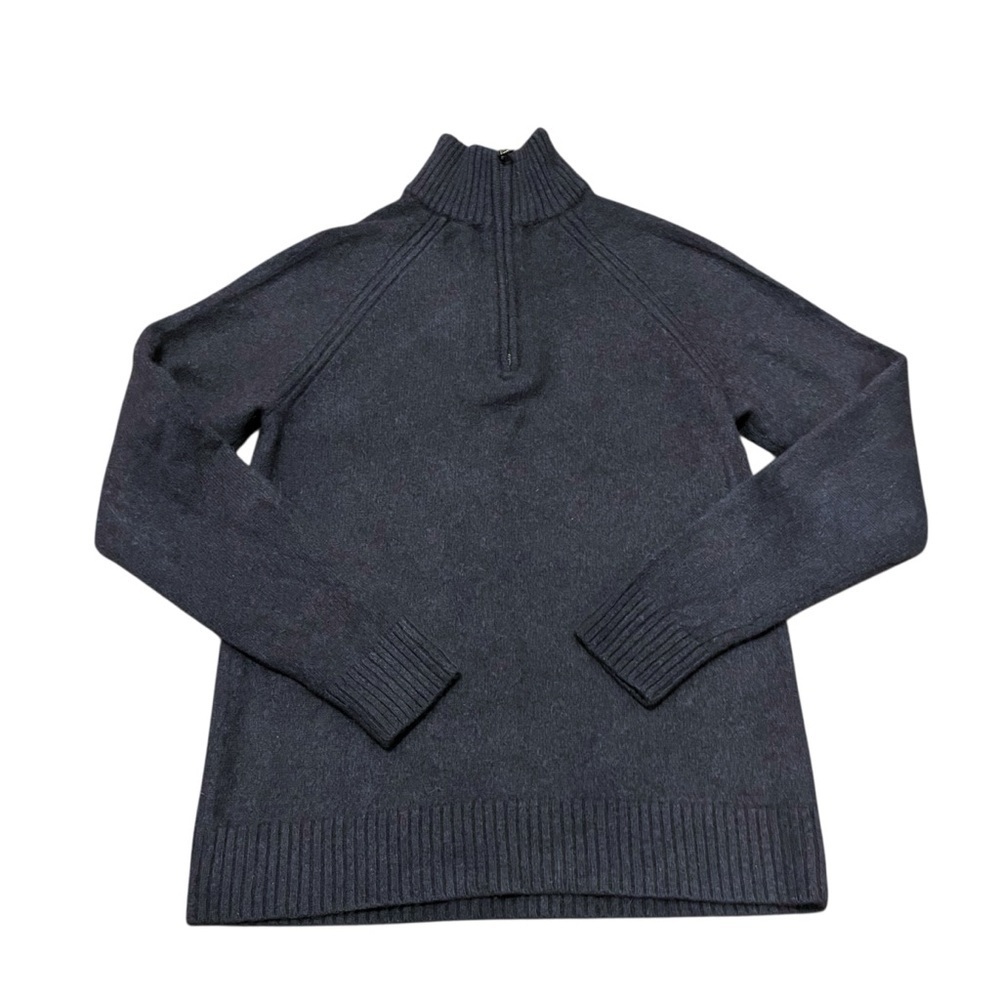 Vince. Yak Merino Wool Quarter Zip Sweater